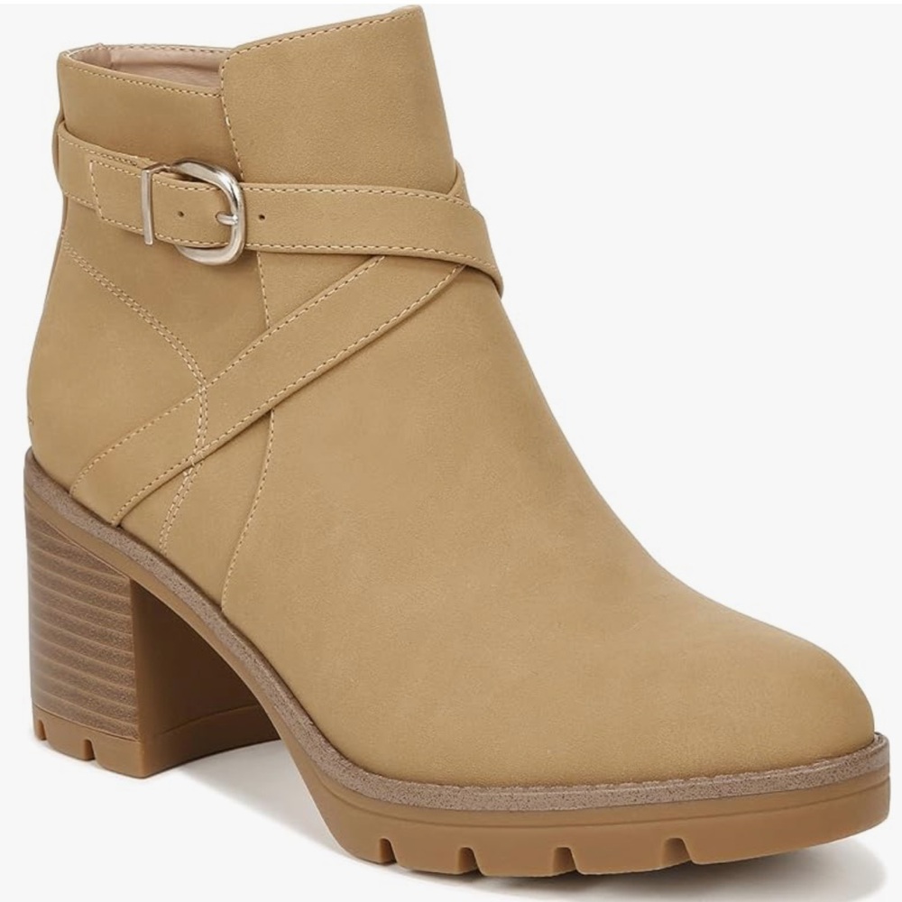 Naturalizer Women's Madalynn Buckle Water Repellent Ankle Boot